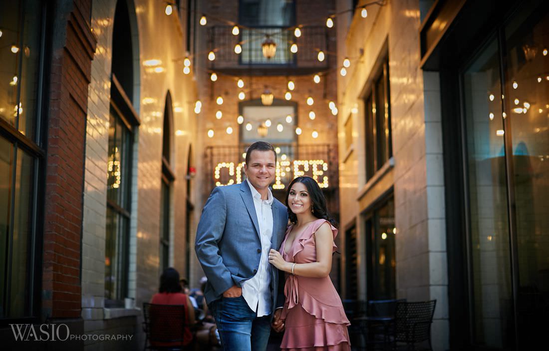 Chicago Fall Engagement Photos – Adriana + Garrett