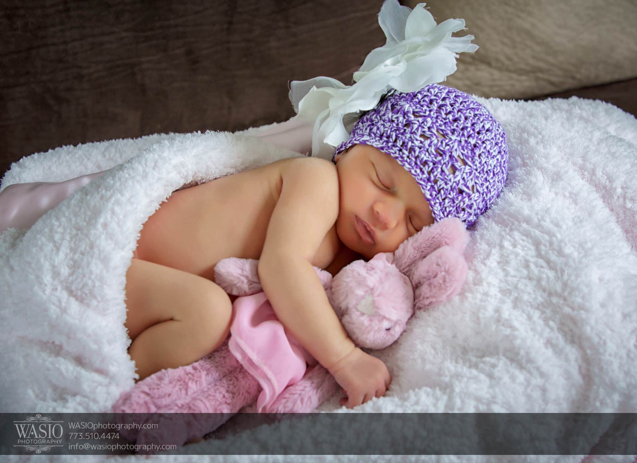 Chicago newborn photography – Anastasia