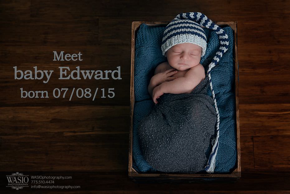 Chicago Newborn Photography – Edward